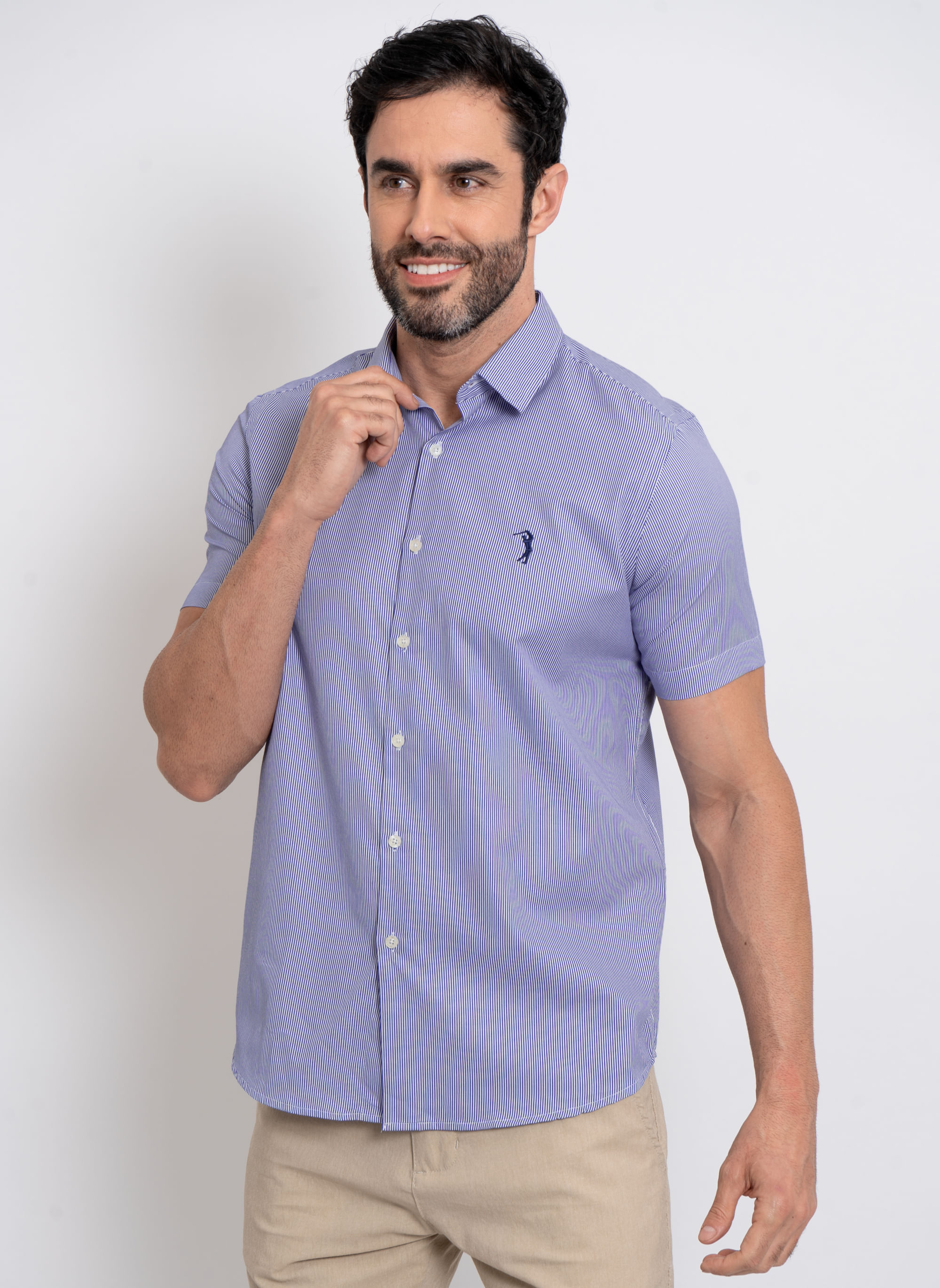 Camisa-Aleatory-Listrada-Turn-Azul-M