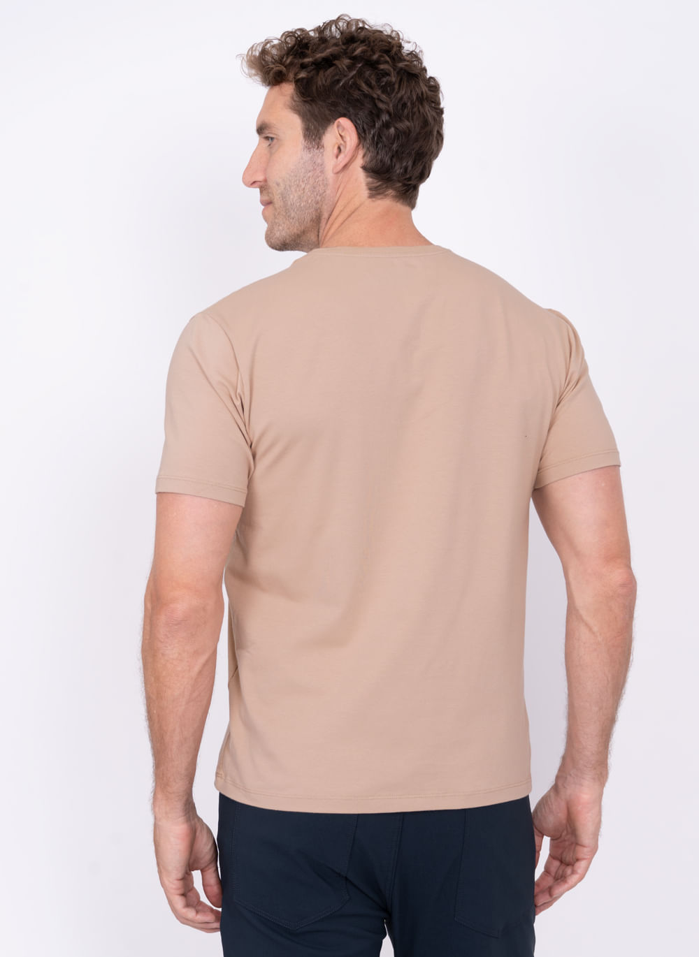 Camiseta-Aleatory-Stretch-Khaki-Khaki-P