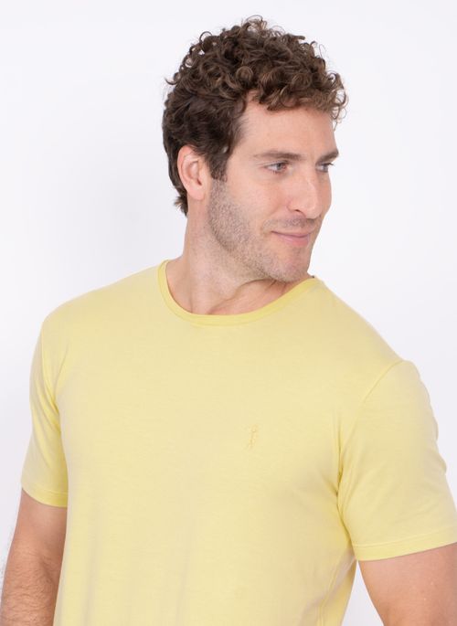 Camiseta Aleatory Stretch Amarela
