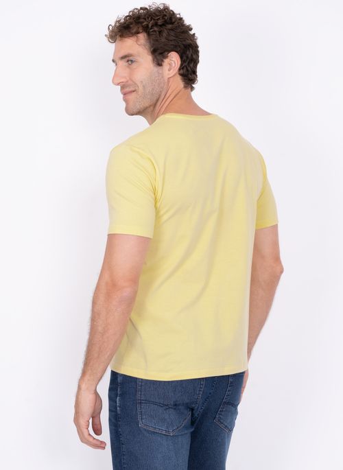 Camiseta Aleatory Stretch Amarela