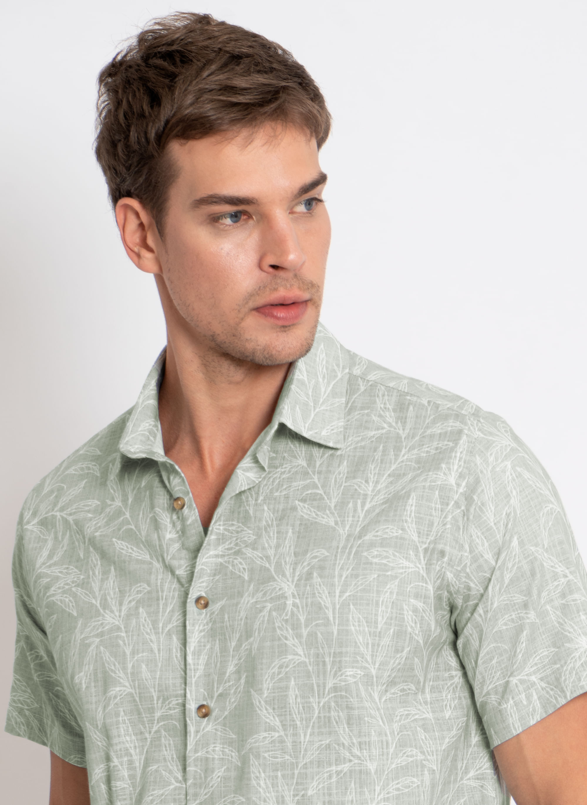 Camisa-Aleatory-Manga-Curta-Estampada-Leaves-Verde-Verde-P