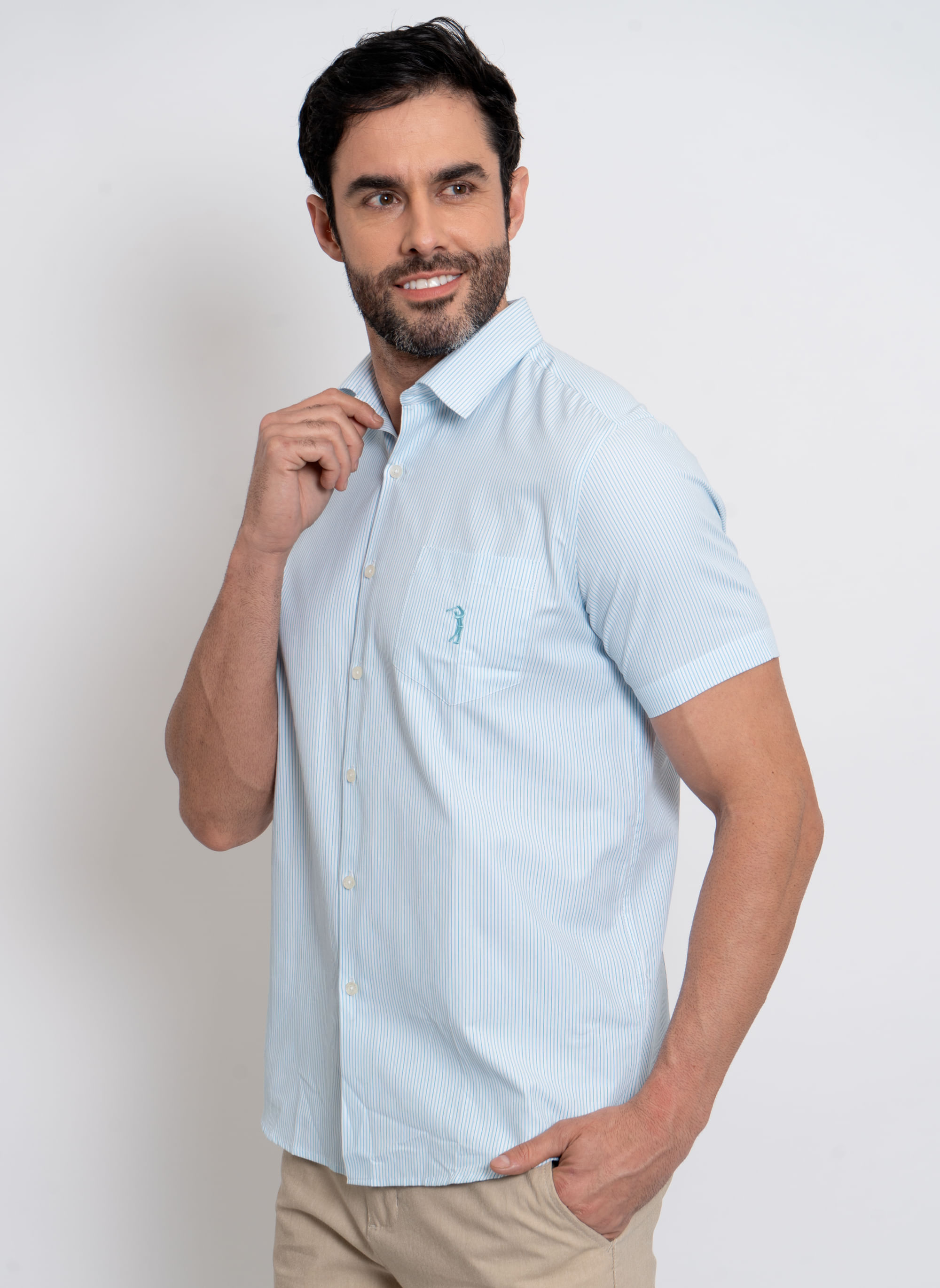 Camisa-Aleatory-Manga-Curta-Happy-Azul-Azul-P