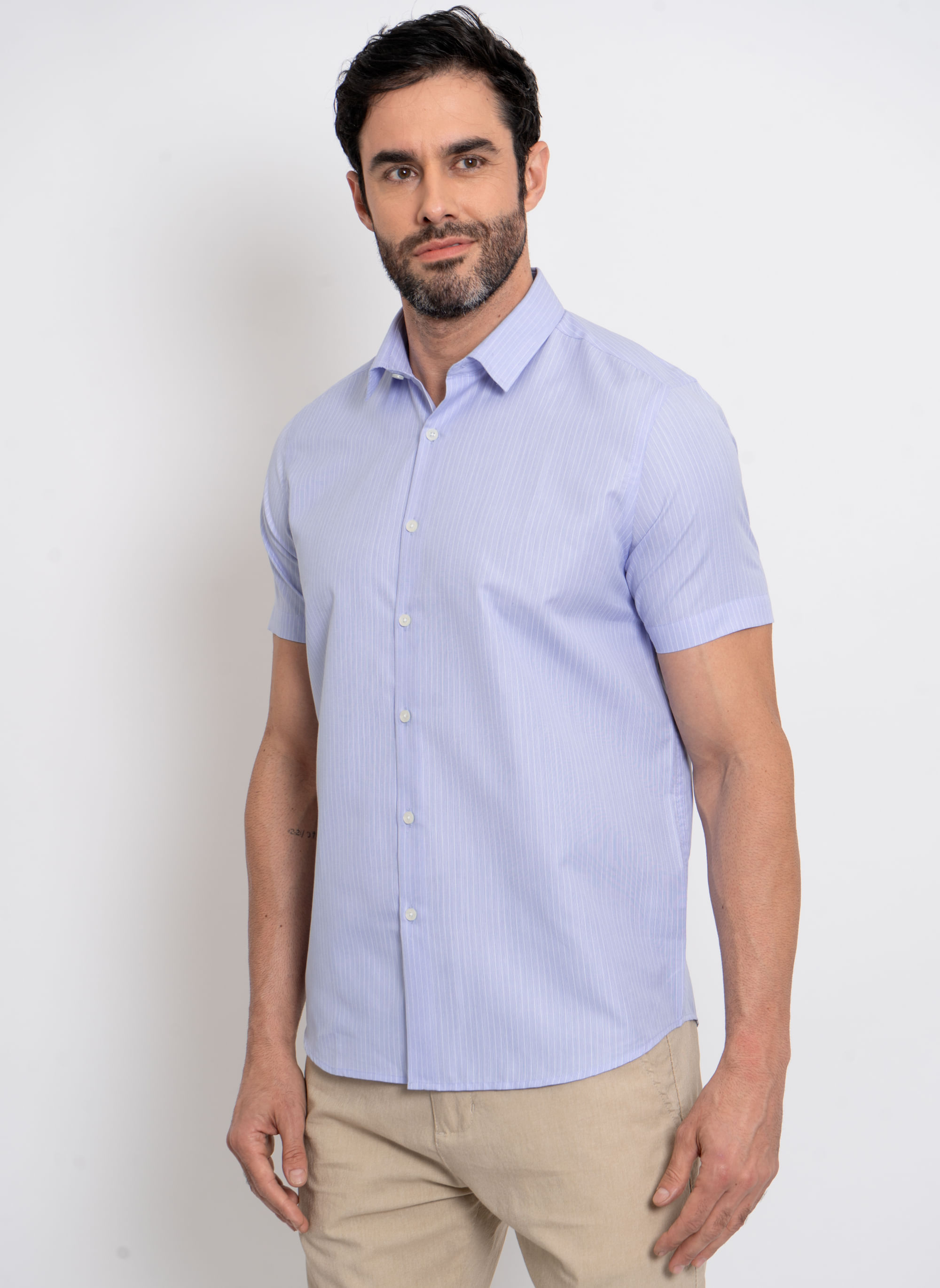 Camisa-Aleatory-Listrada-Manga-Curta-Subtle-Azul-Azul-P
