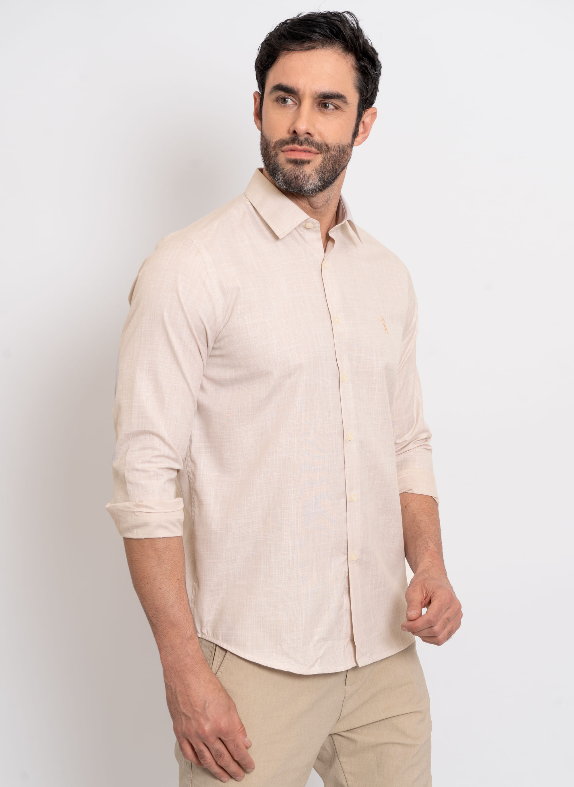 Camisa-Linho-Manga-Longa-Aleatory-Sirena-Khaki-Khaki-P