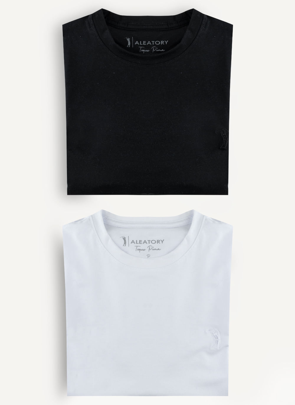Camiseta-Preta-Branca-Lisa-Aleatory-Pima-Kit-com-2-Preto--Branco-P