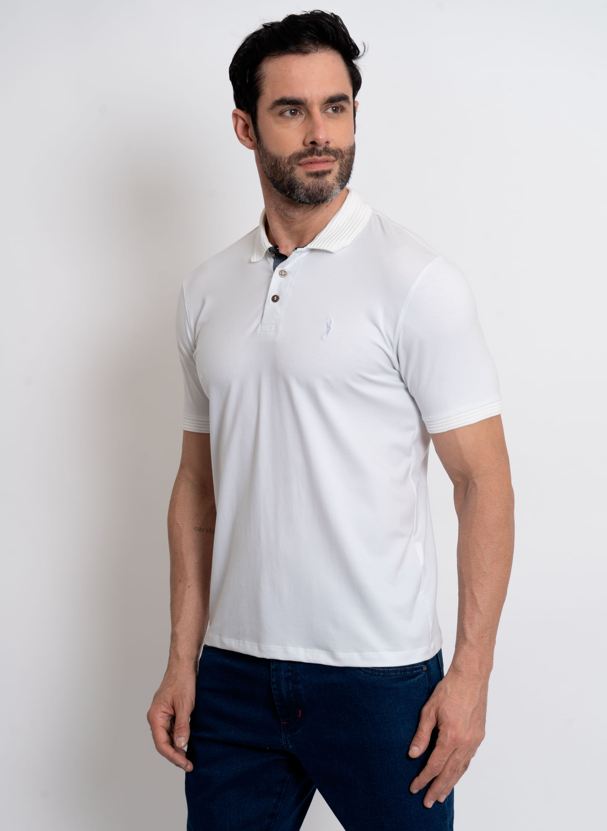 Camisa-Polo-Masculina-Aleatory-Pima-Touch-Branca-Branco-P