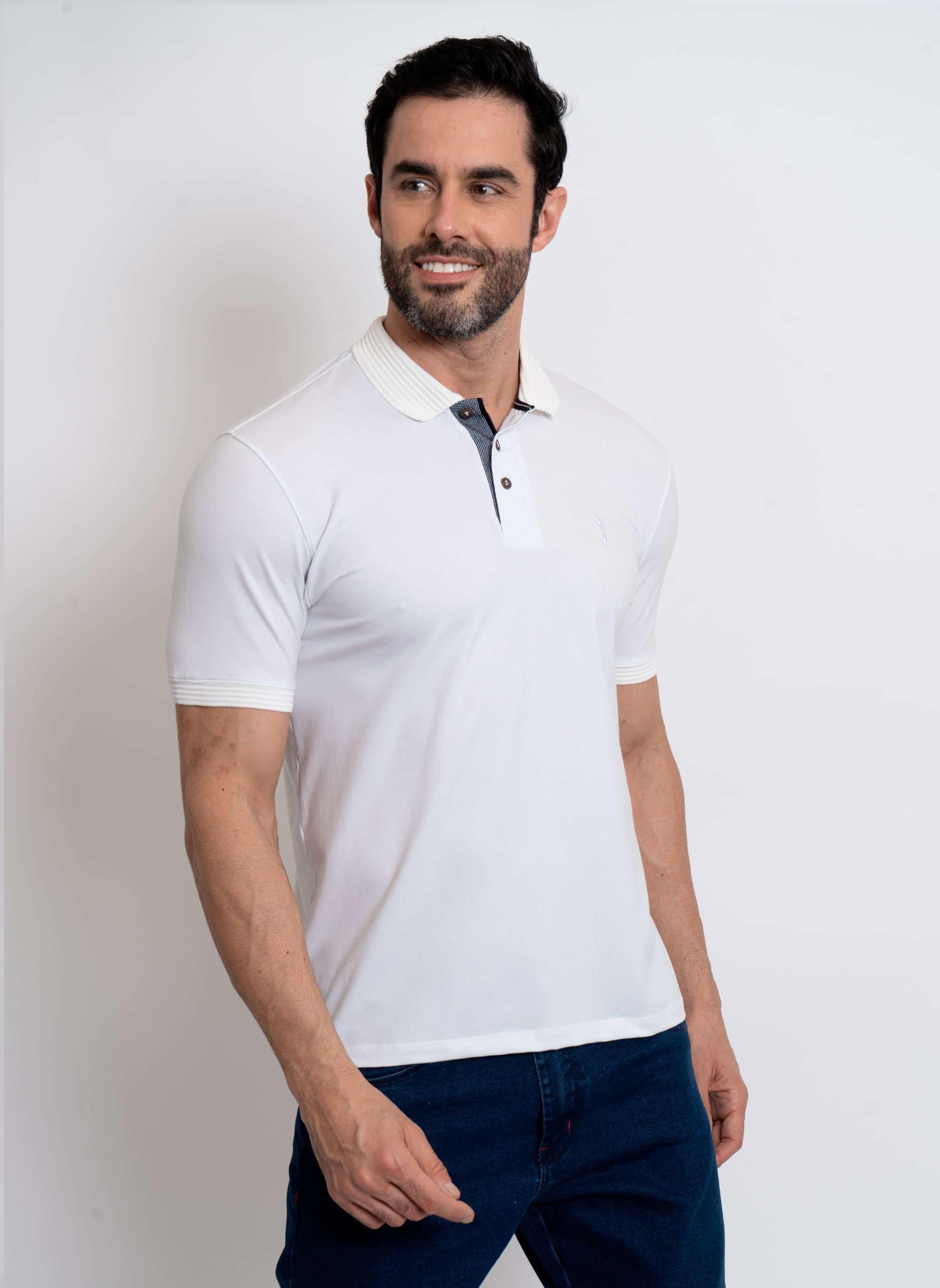 Camisa-Polo-Masculina-Aleatory-Pima-Touch-Branca-Branco-P