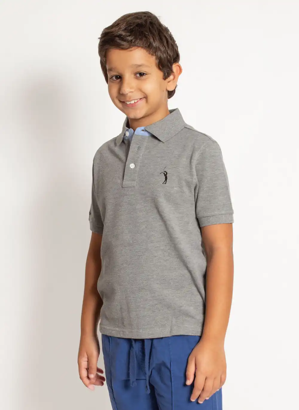 Camisa-Polo-Aleatory-Infantil-Lisa-Mescla-Cinza-Cinza-6