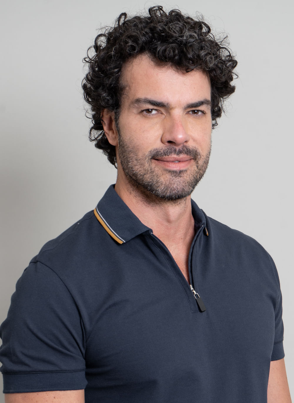 Polo-Aleatory-Signature-com-Ziper-Marinho-Azul-Marinho-P