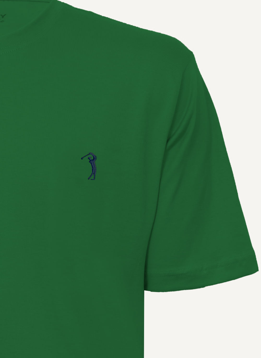 Camiseta-Aleatory-Verde-Jade-Lisa-Verde-GG