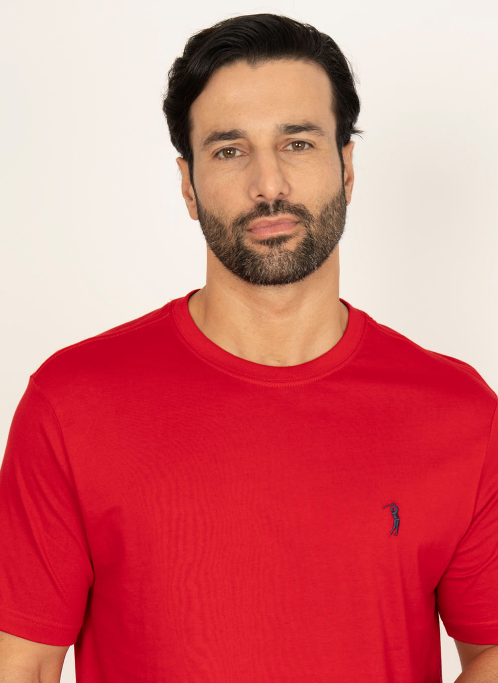 Camiseta-Vermelha-Lisa-Aleatory-Vermelho-P