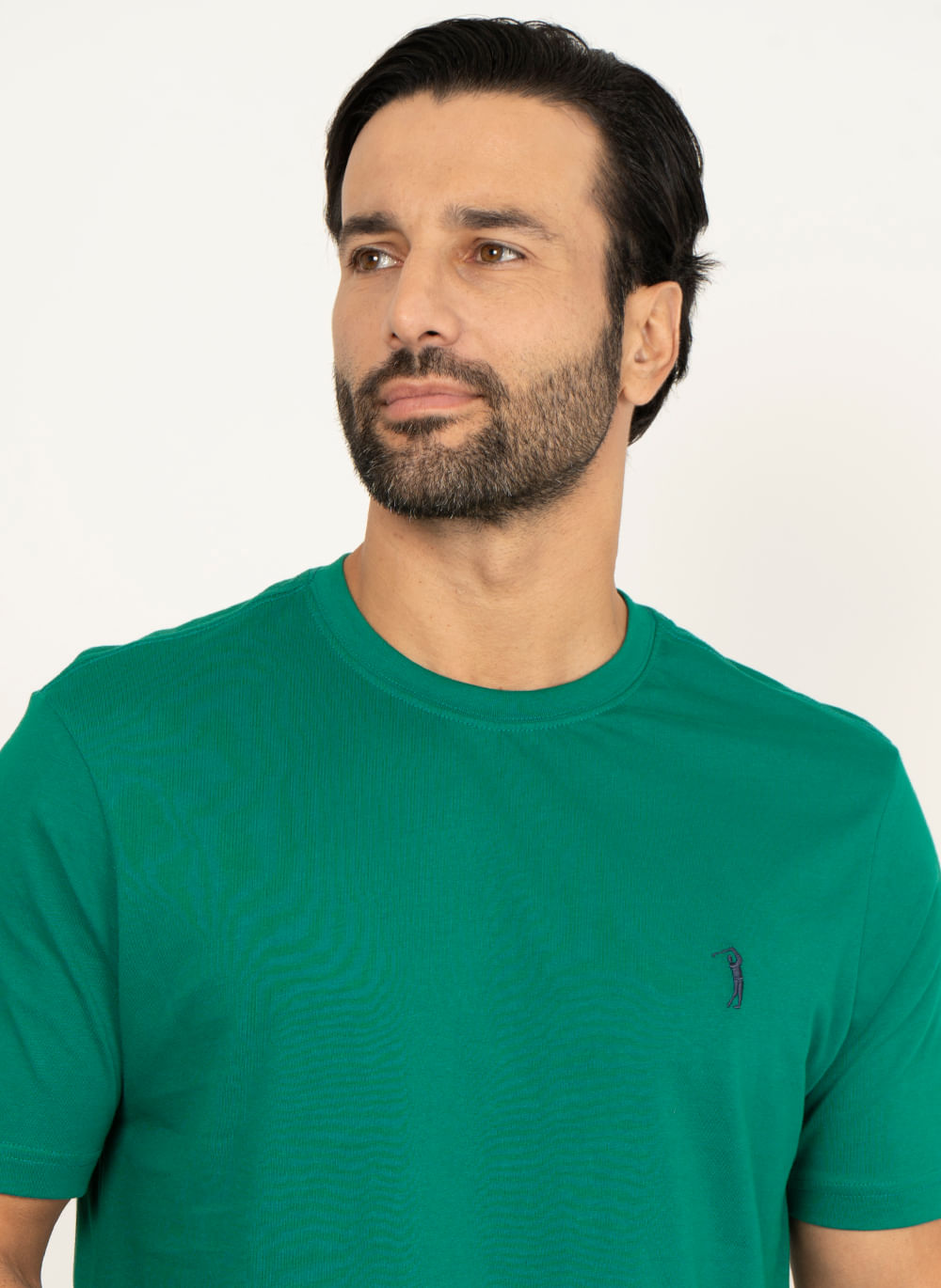Camiseta-Aleatory-Lisa-Verde-Esmeralda-Verde-Escuro-P