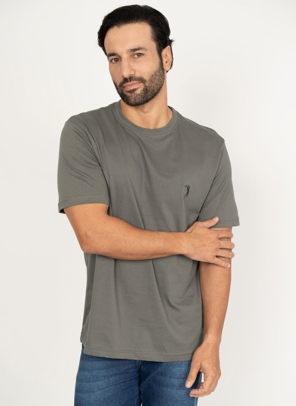 Camiseta-Aleatory-Lisa-Chumbo-Escuro-Cinza-P