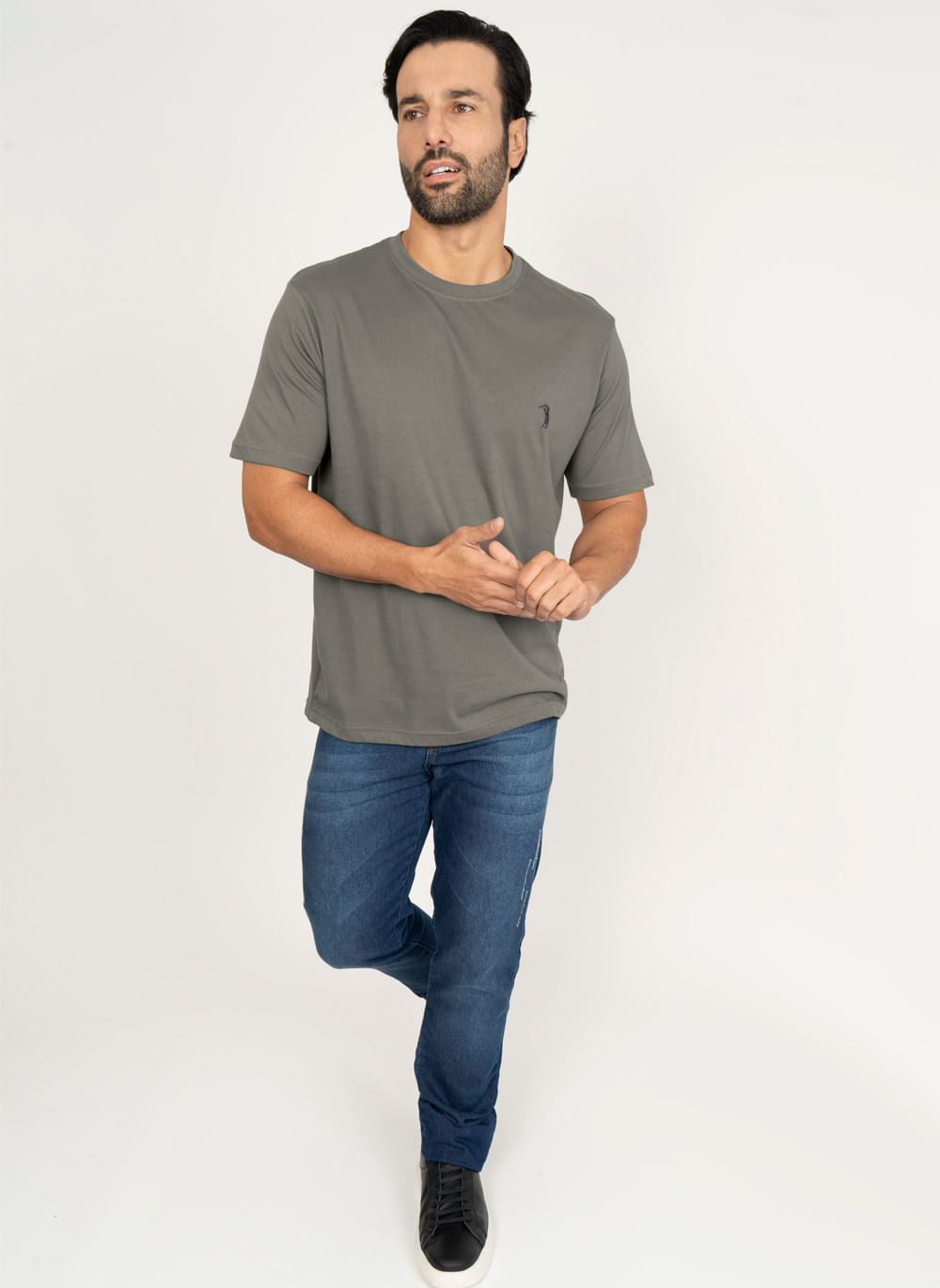 Camiseta-Aleatory-Lisa-Chumbo-Escuro-Cinza-P