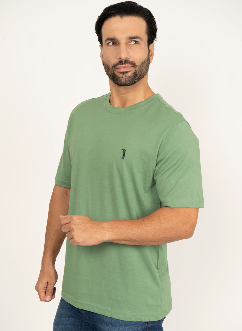 Camiseta-Aleatory-Lisa-Verde-Salvia-Verde-P