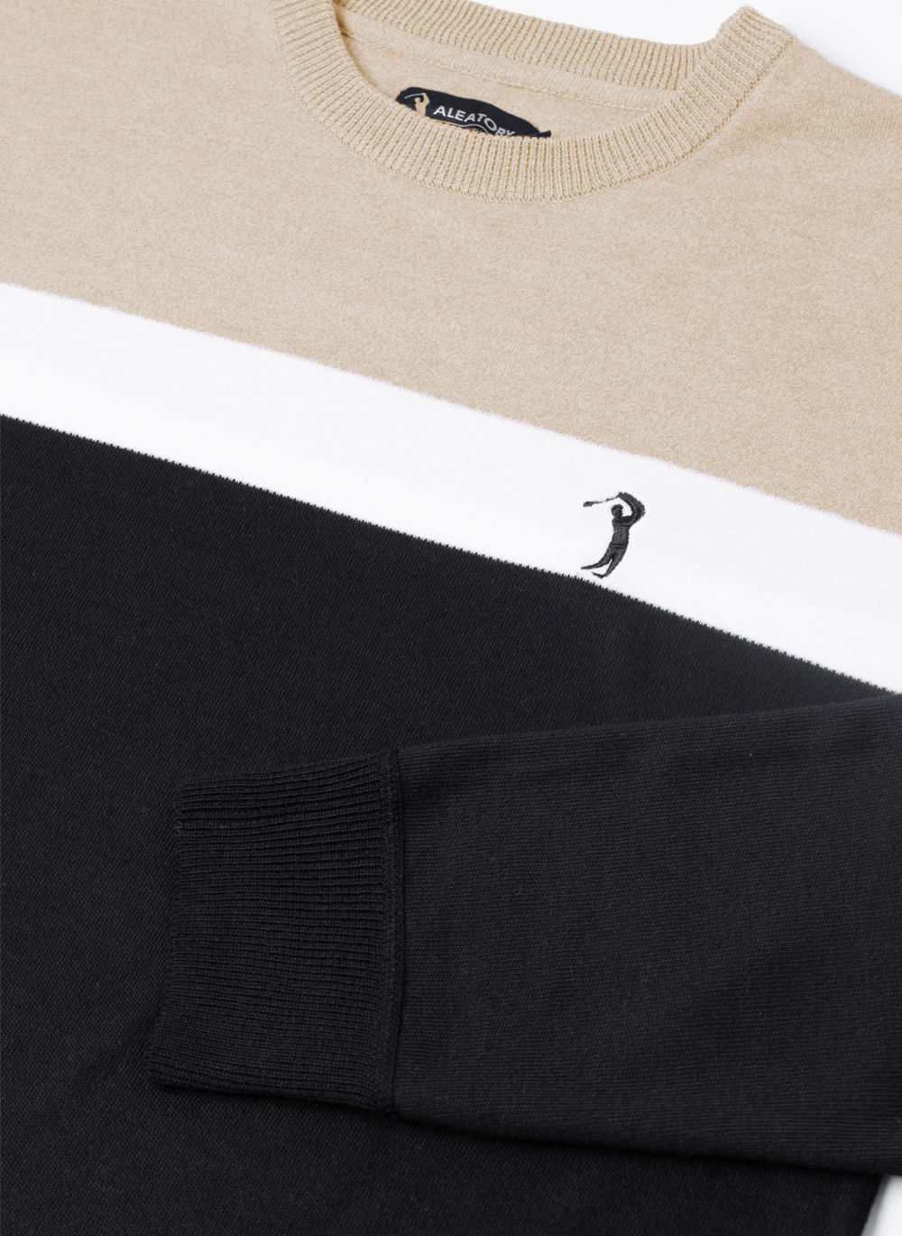 Sueter-Listrado-Aleatory-Honest-Preto-Preto-M