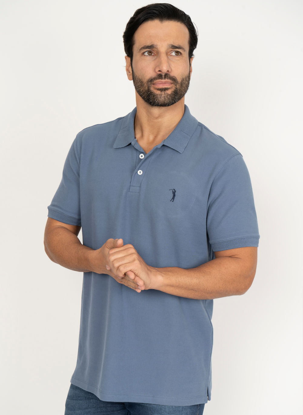 Camisa-Polo-Aleatory-Piquet-Light-True-Navy-Azul-Marinho-GG