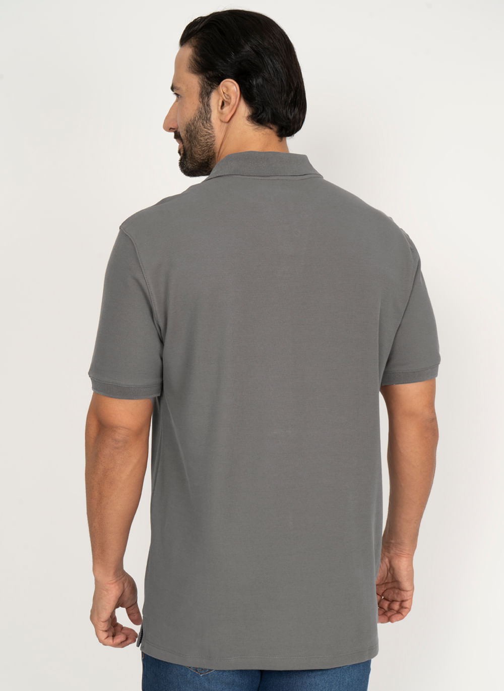Camisa-Polo-Aleatory-Piquet-Light-Grafite-Cinza-P