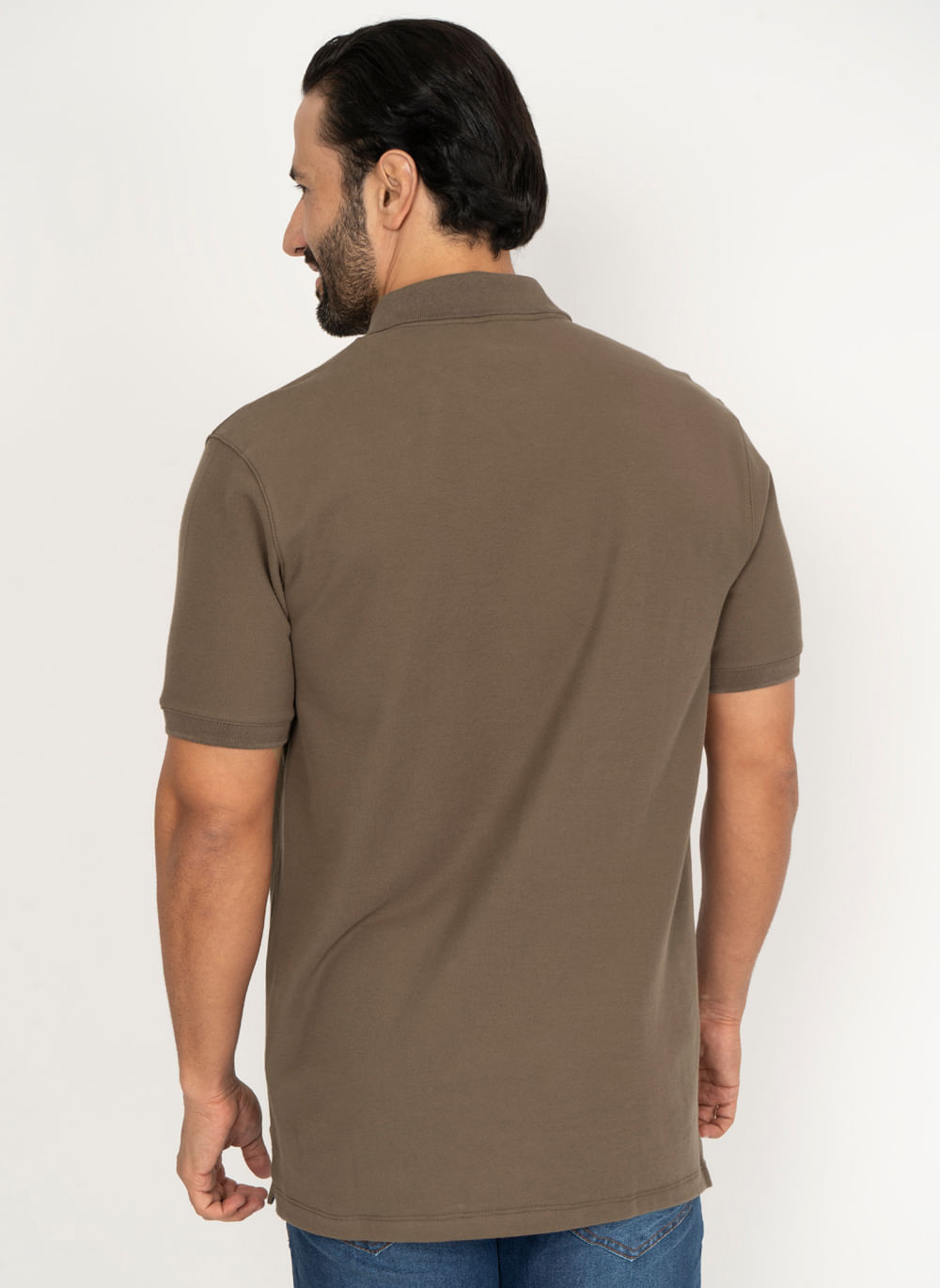 Camisa-Polo-Aleatory-Piquet-Light-Marrom-Marrom-P