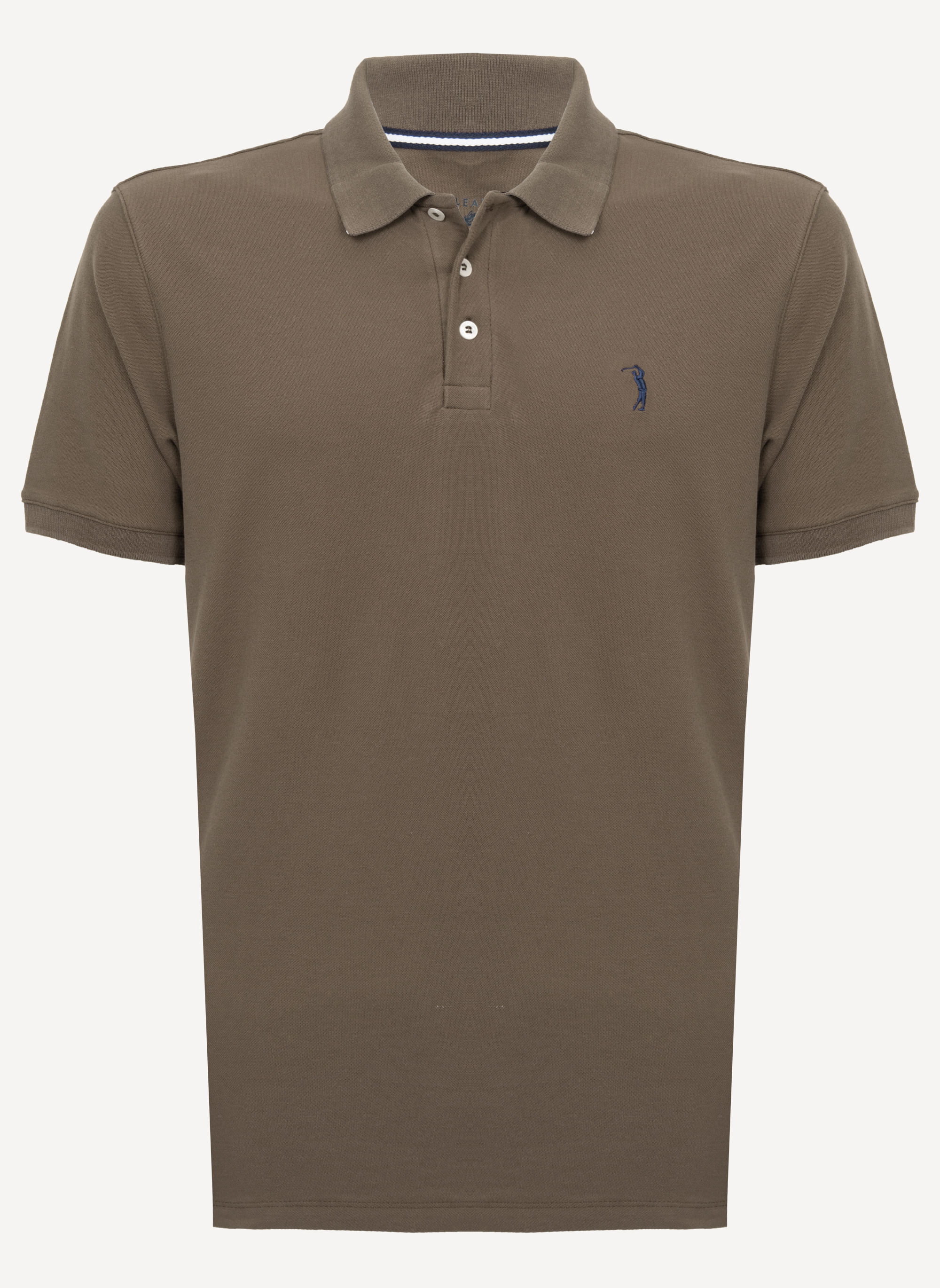 Camisa-Polo-Aleatory-Piquet-Light-Marrom-Marrom-P