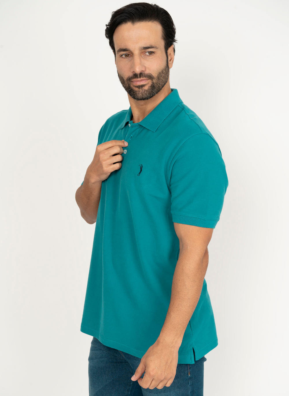 Camisa-Polo-Aleatory-Piquet-Light-Azul-Petroleo-Azul-P