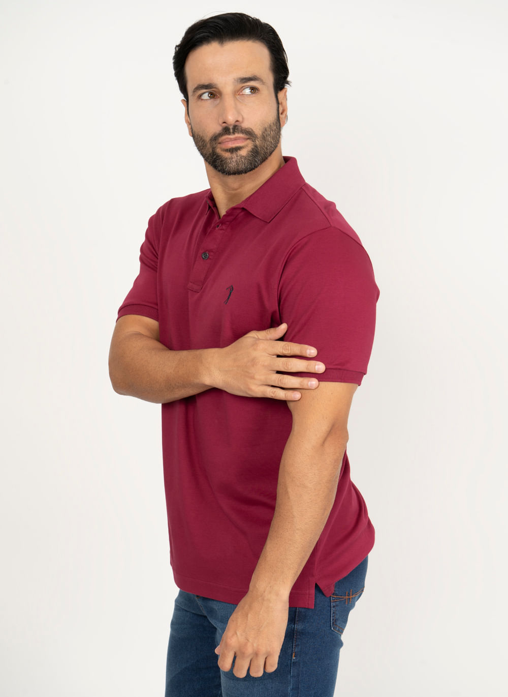 Camisa-Polo-Aleatory-Lisa-Algodao-Pima-Bordo-Bordo-P
