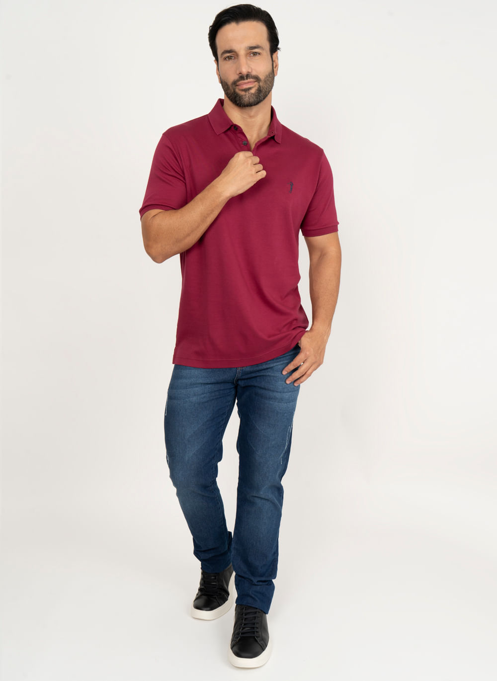 Camisa-Polo-Aleatory-Lisa-Algodao-Pima-Bordo-Bordo-P