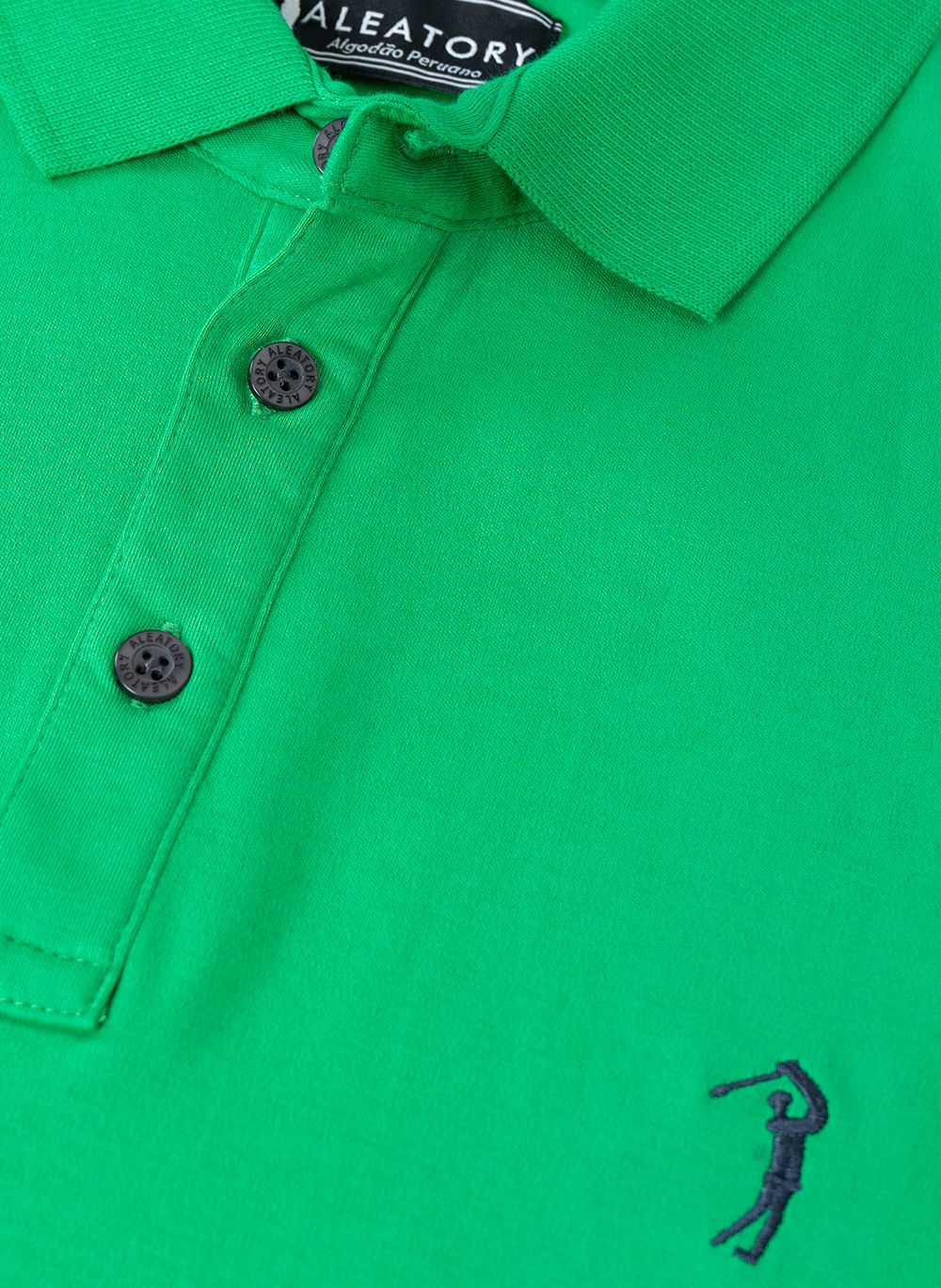 Camisa-Polo-Aleatory-Lisa-Algodao-Pima-Verde-Tropical-Verde-P