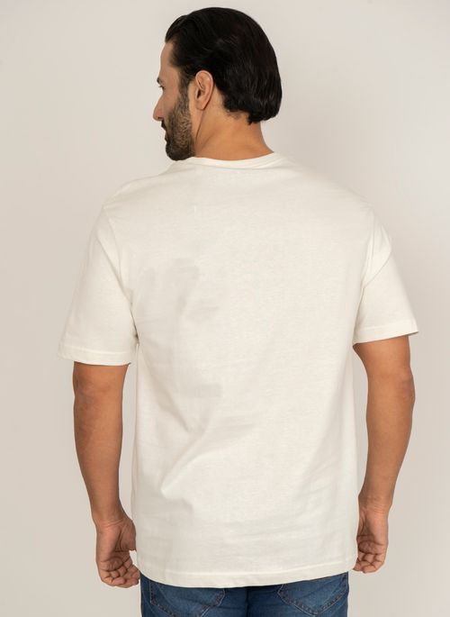 Camiseta Aleatory Lisa Star White