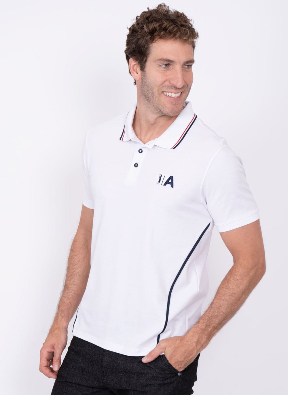 Camisa-Polo-Aleatory-Dazzling-Branca-Branco-GG
