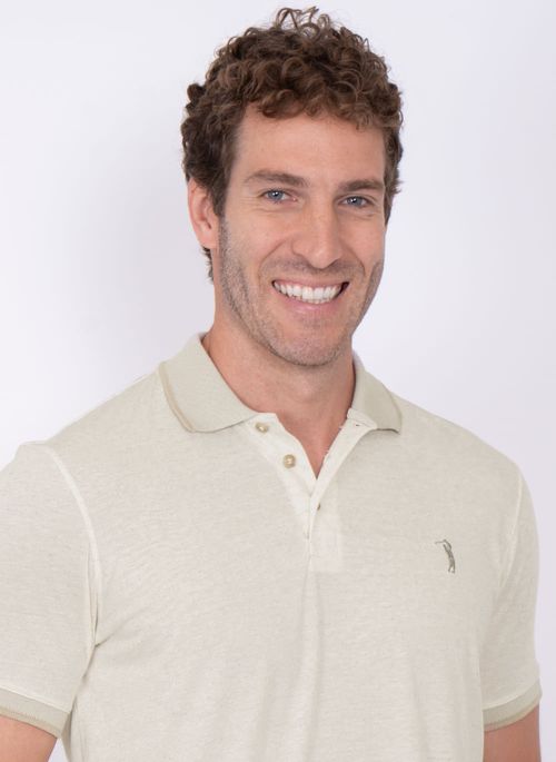 Camisa Polo Aleatory Cairo Khaki