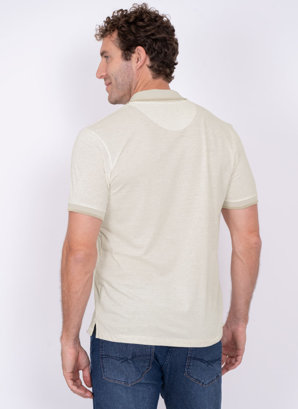 Camisa-Polo-Aleatory-Cairo-Khaki-Khaki-GG