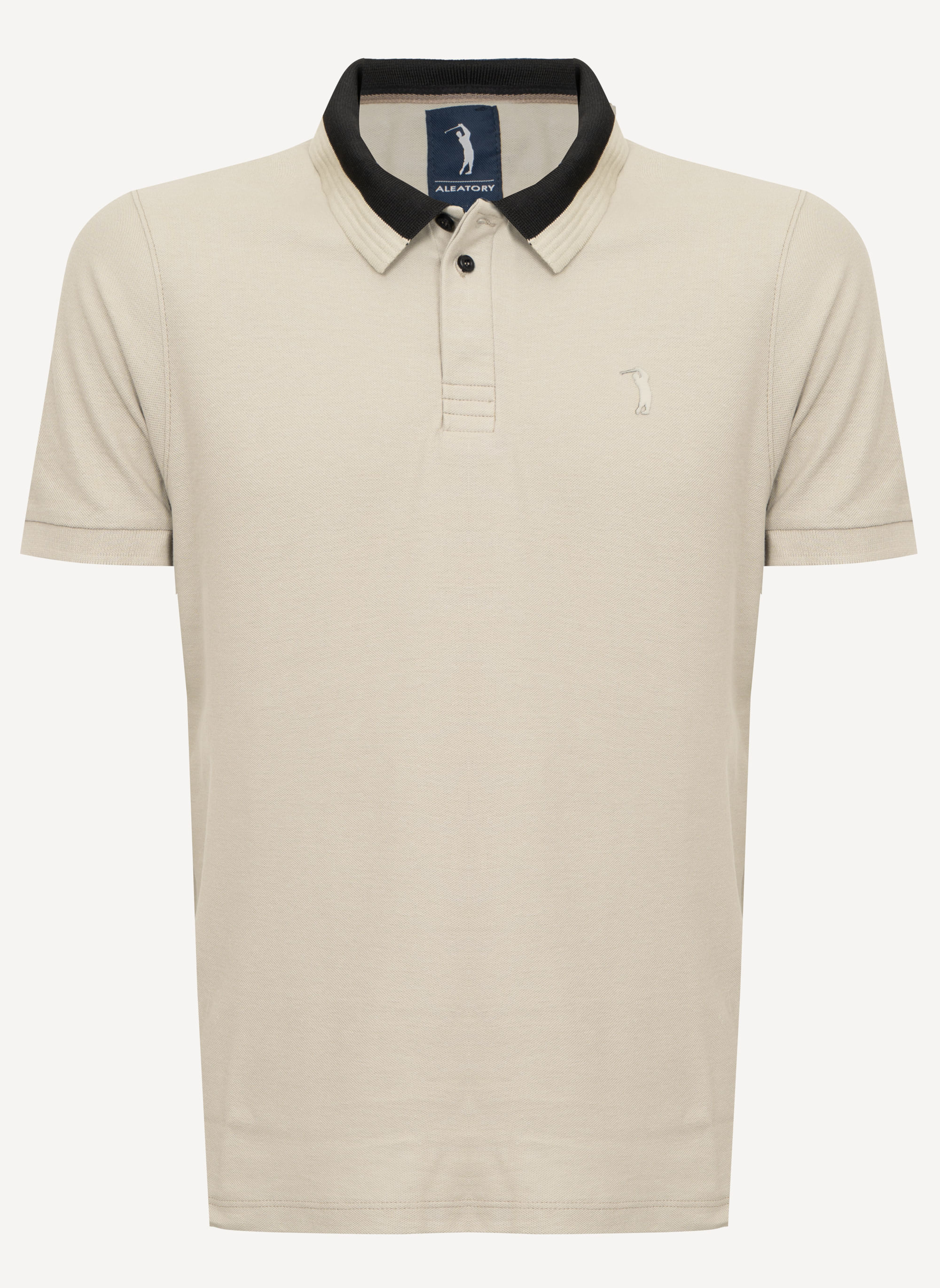 Camisa-Polo-Aleatory-Manga-Curta-Portofino-Cinza-Bege-P