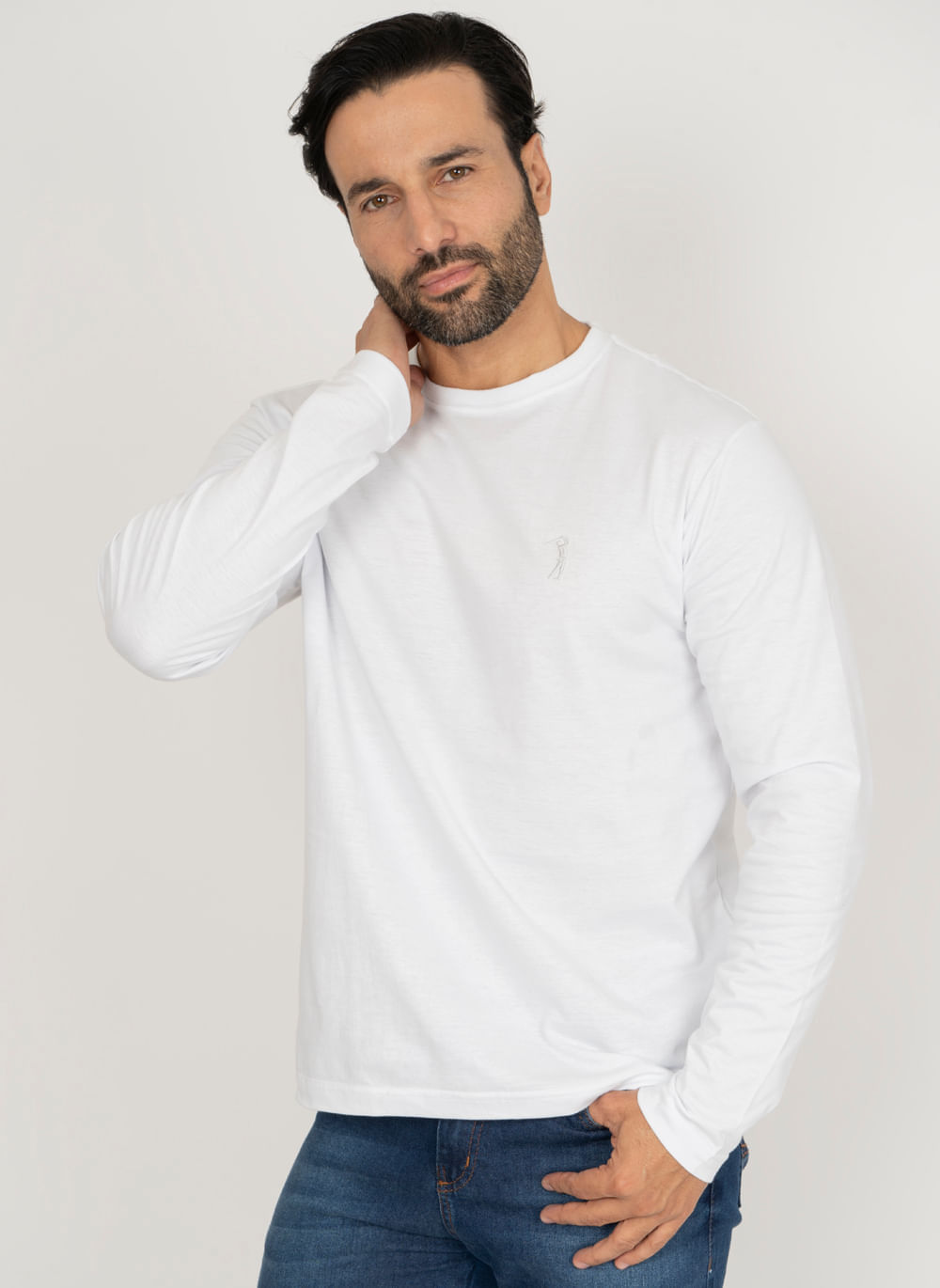 Camiseta-Aleatory-Basica-Manga-Longa-Freedom-Branca-Branco-P