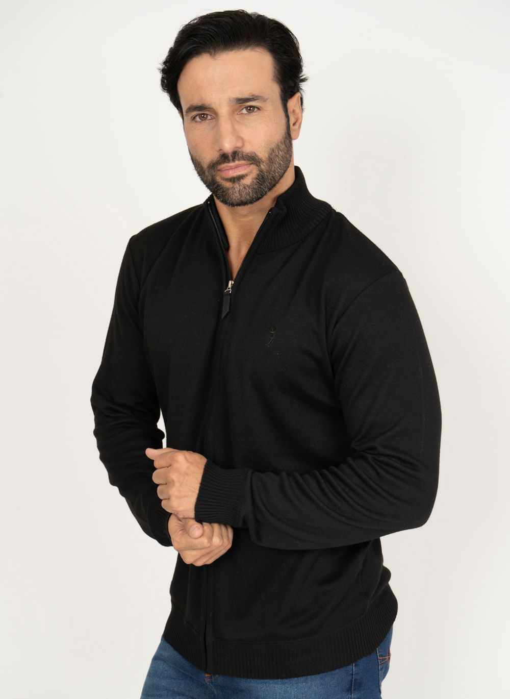 Sueter-Aleatory-Com-Ziper-e-Gola-Alta-Preto-Preto-P