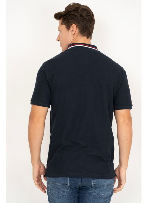 Camisa Polo Aleatory Dazzling Marinho