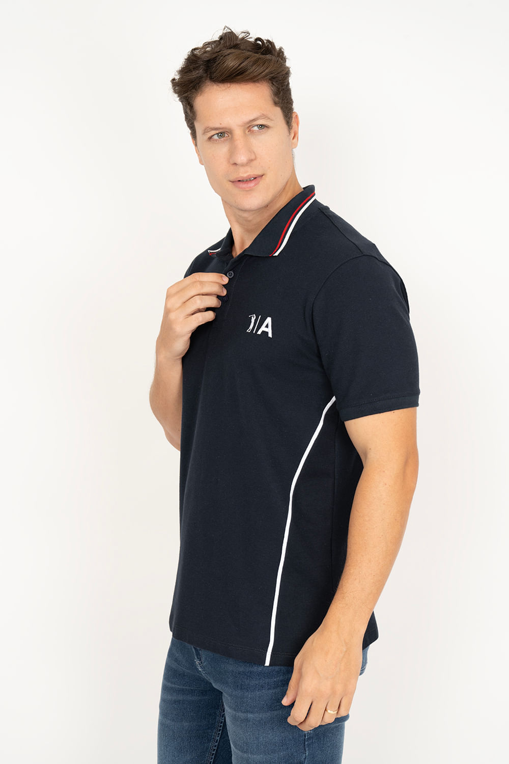 Camisa-Polo-Aleatory-Dazzling-Marinho-Azul-Marinho-GG