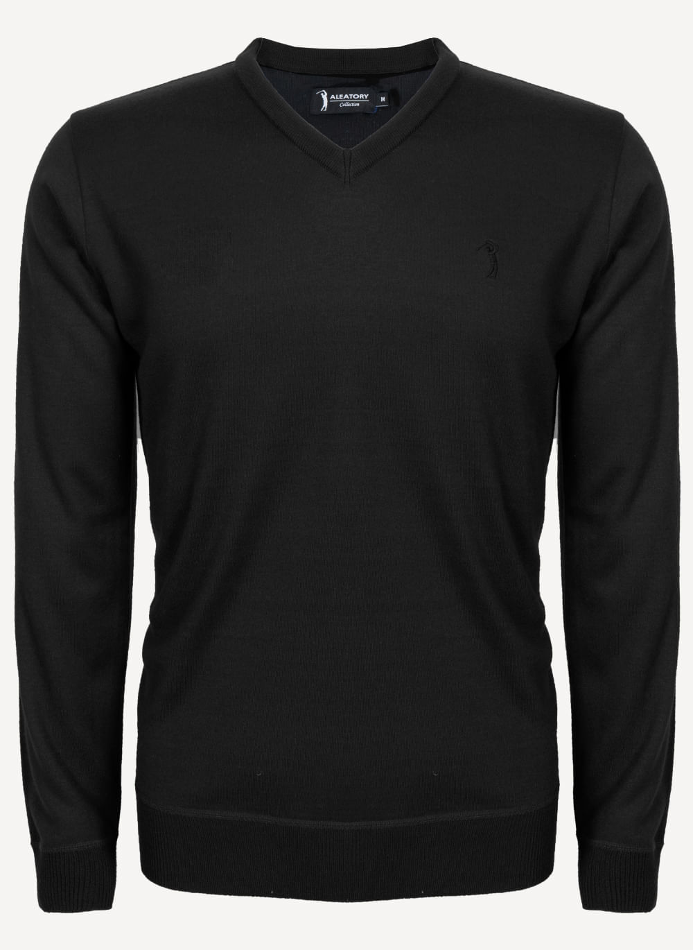 Sueter-Aleatory-Gola-V-New-Frame-Preto-Preto-P