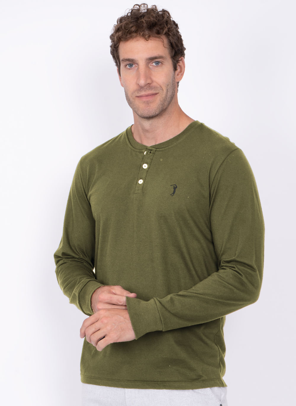 Camiseta-Aleatory-Manga-Longa-com-Botoes-Empire-Verde-Verde-Escuro-P