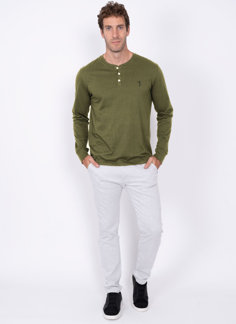 Camiseta-Aleatory-Manga-Longa-com-Botoes-Empire-Verde-Verde-Escuro-P