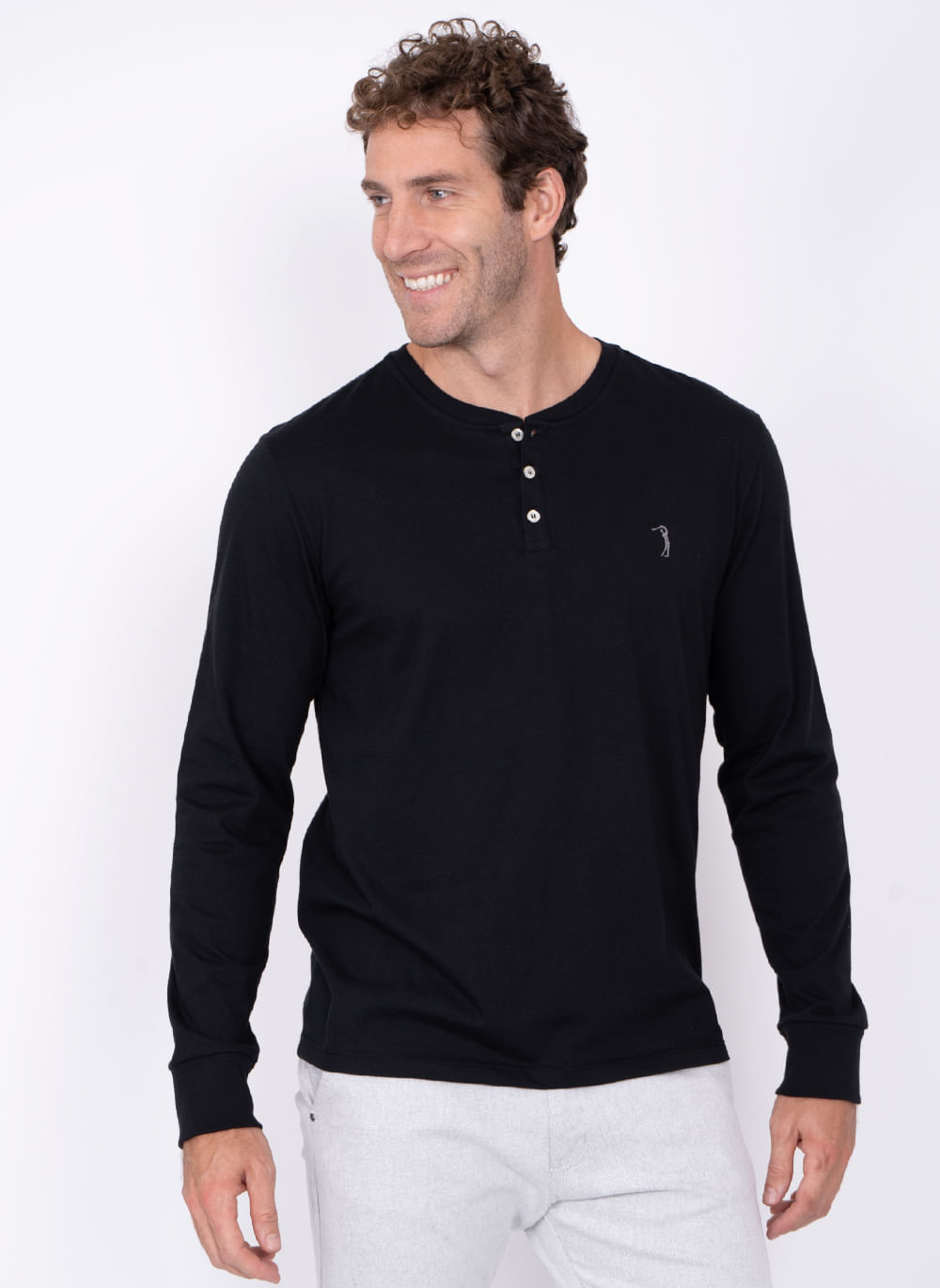 Camiseta-Aleatory-Manga-Longa-com-Botoes-Empire-Preto-Preto-P