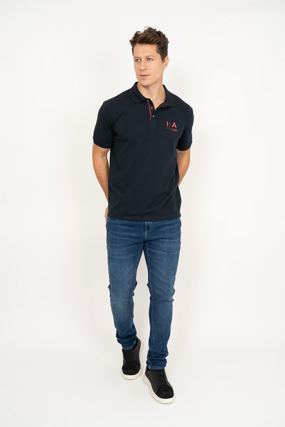 Camisa-Polo-Aleatory-Branded-Marinho-Azul-Marinho-P