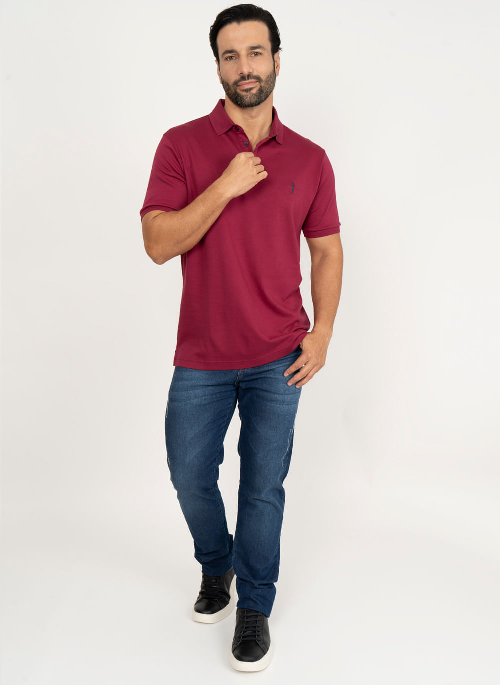Camisa-Polo-Aleatory-Lisa-Algodao-Pima-Bordo-Bordo-P