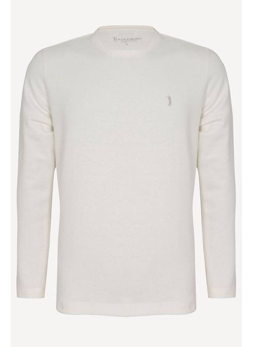 Camiseta Aleatory Signature Garden Branca