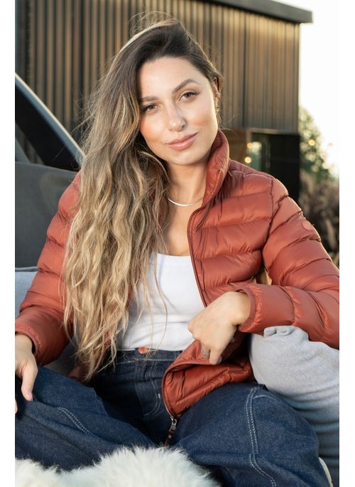 Jaqueta Aleatory Feminina Nylon Travel Vermelha