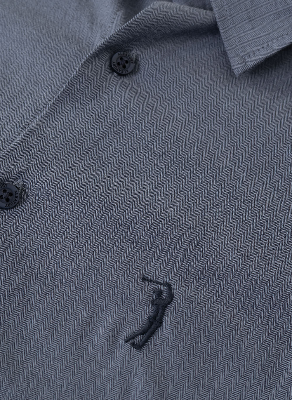 Camisa-Aleatory-Fil-a-Fil-Manga-Longa-Azul-Escuro-Azul-Marinho-P