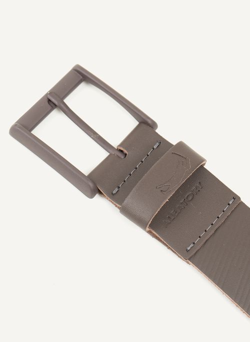 Cinto Aleatory Leather Marrom