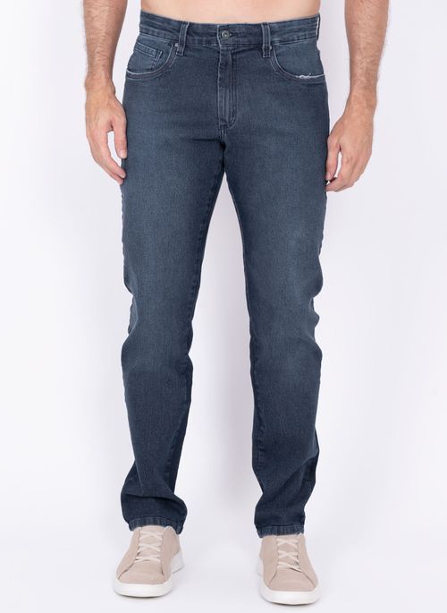 Calça Jeans Aleatory Riviera Anil Escuro