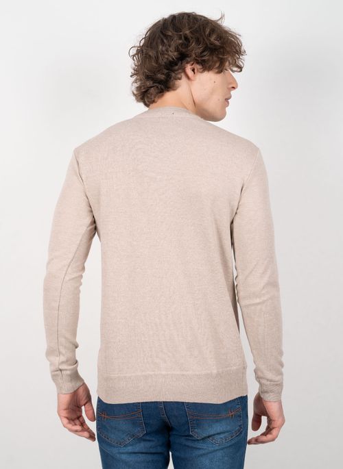 Suéter Aleatory Gola Careca Way Khaki