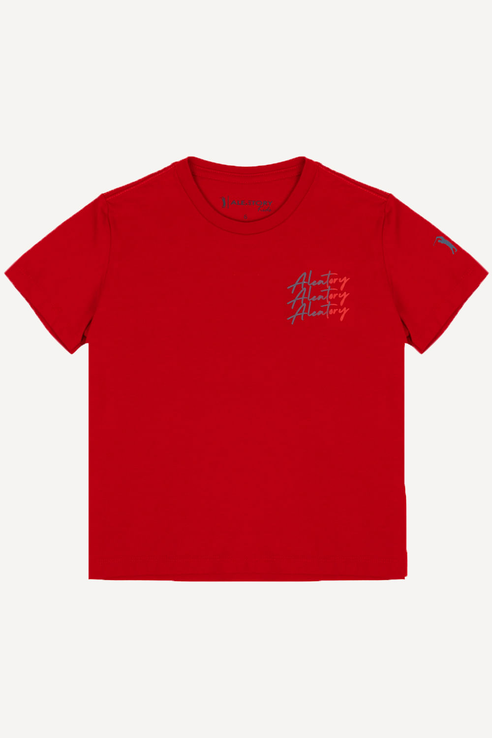 Camiseta-Infantil-Estampada-Aleatory-Gradient-Vermelha-Vermelho-4